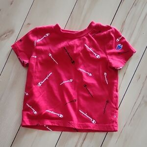Champion Kids Graphic Red Tee